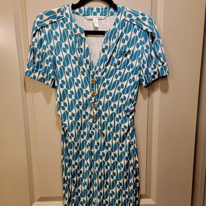 Vintage Diane Von Furstenberg Silk Dress